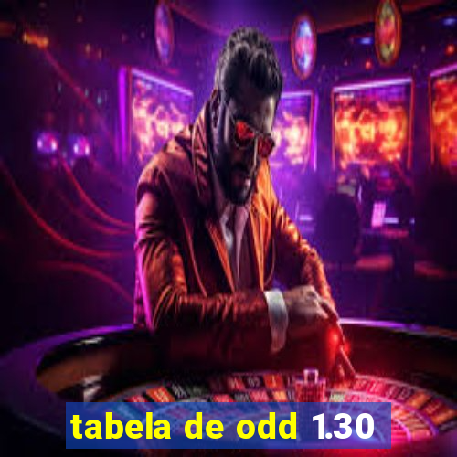 tabela de odd 1.30